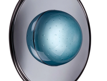 ILLUSIONE - Blown glass and metal wall light by Euroluce Lampadari - view 3